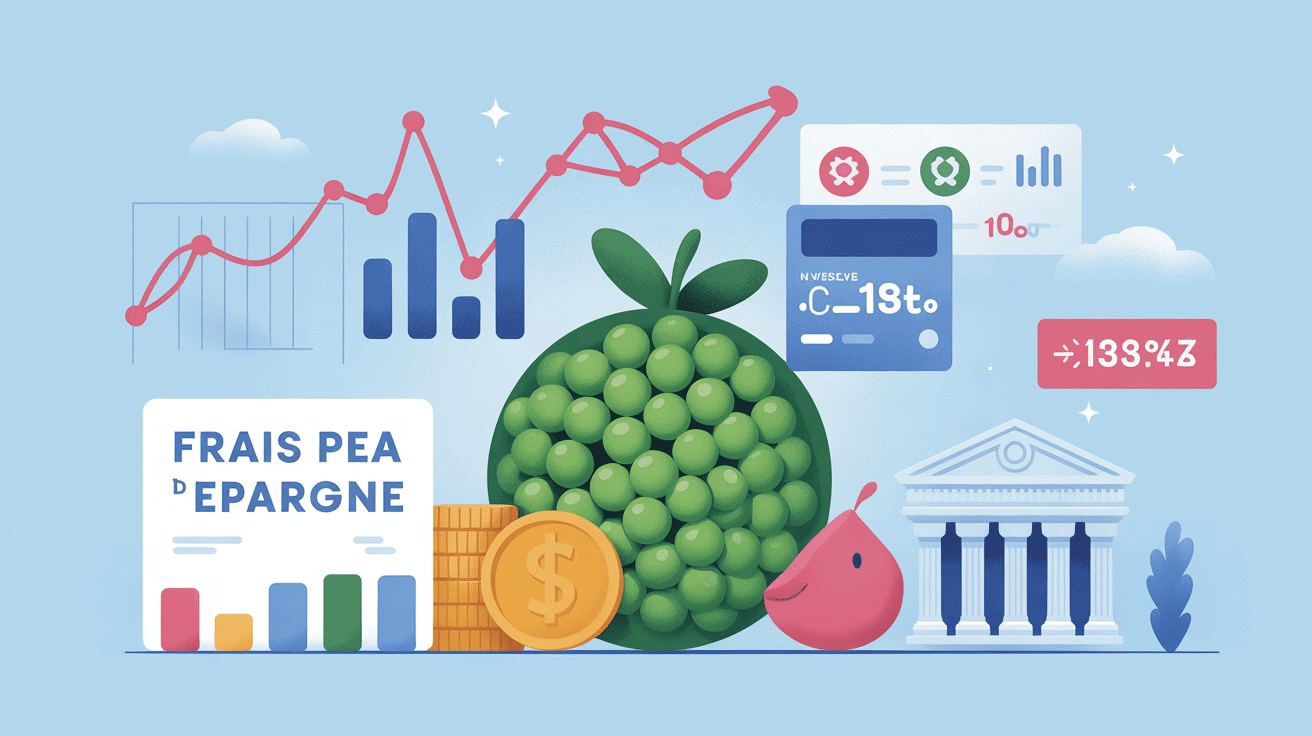 illustration frais pea caisse epargne investissement