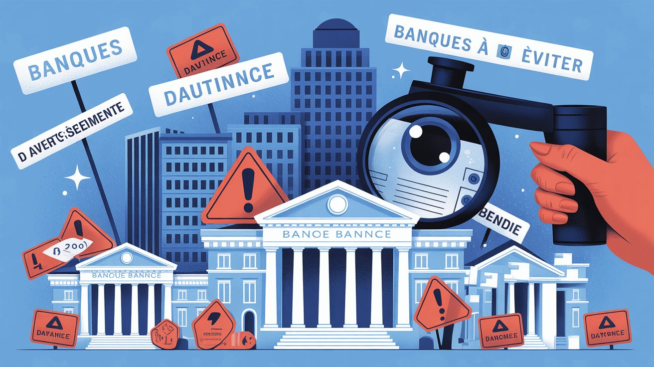 Quelles sont les banques à éviter illustration vigilance France