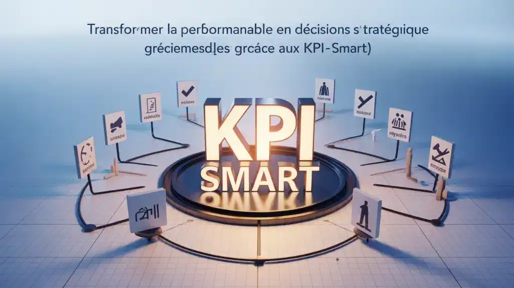 Illustration KPI SMART et tableau de bord