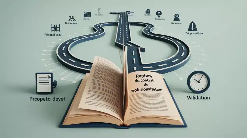 Rupture du contrat de professionnalisation : règles et procédure