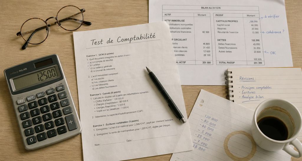 Test de comptabilité : 10 questions pour évaluer vos réflexes sur le bilan et le compte de résultat