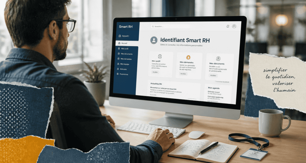 identifiant smart rh sur écran ordinateur