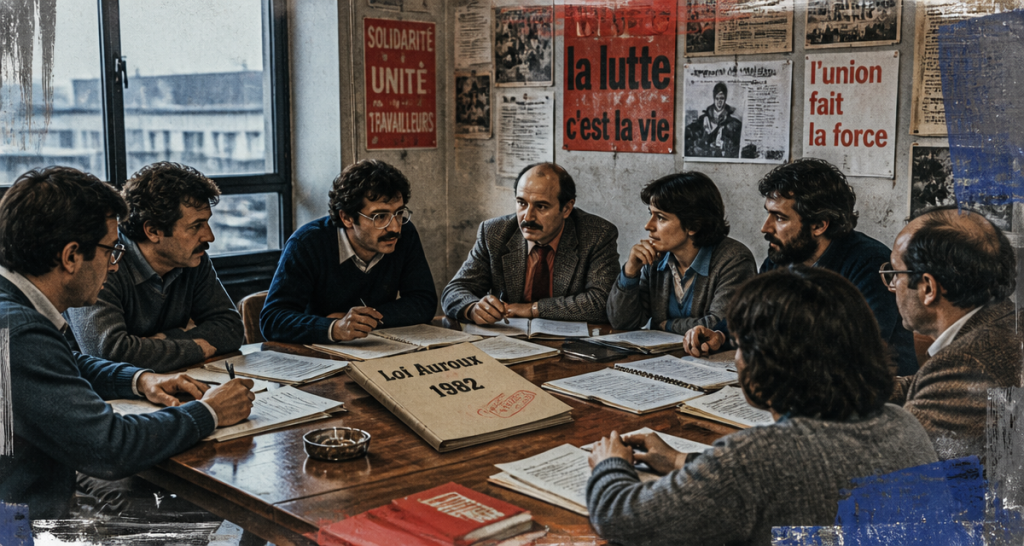 loi auroux réunion salariés entreprise années 80