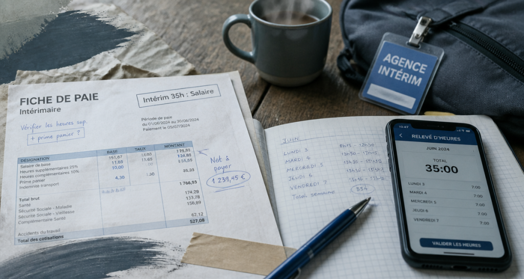 Salaire intérimaire 35h : pourquoi vous gagnez plus qu&rsquo;en CDI (calculs et primes)