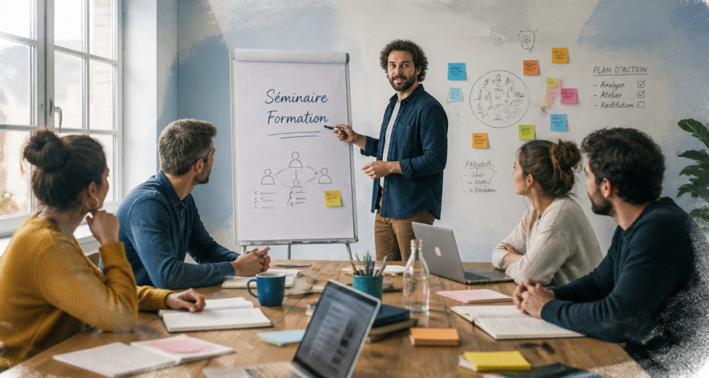 Séminaire de formation : 3 leviers stratégiques pour transformer l&rsquo;apprentissage en performance durable