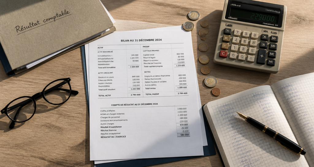 Calculer le résultat comptable : formule, étapes de clôture et enjeux fiscaux