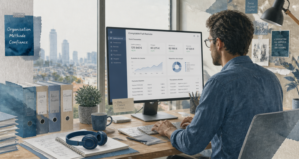 Comptable full remote : les 4 piliers pour réussir sa transition vers le 100% télétravail