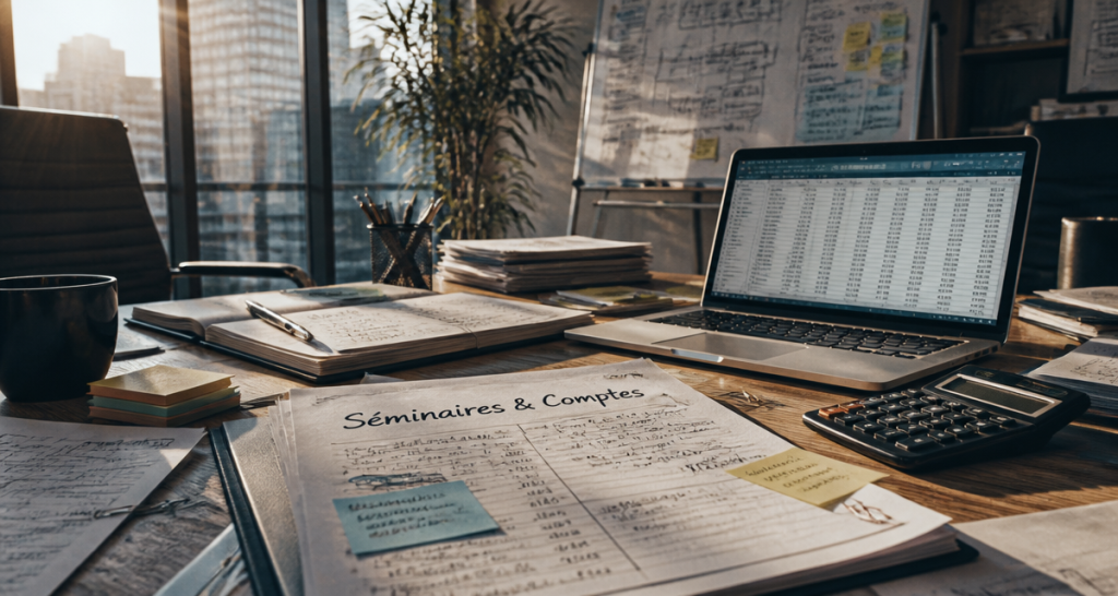 Comptabiliser un séminaire : le compte 6185 et les 4 alternatives pour sécuriser vos comptes
