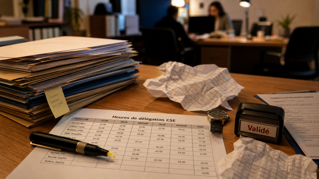 Heures de délégation CSE : calcul, report et 3 règles pour sécuriser votre crédit