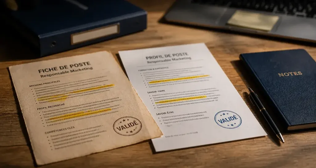 Fiche de poste vs Profil de poste : les 2 leviers pour réussir vos recrutements