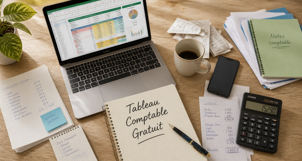 Tableau comptable Excel gratuit : 5 onglets indispensables pour piloter votre activité