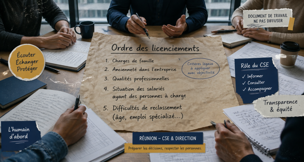 Ordre des licenciements économiques : comment définir et pondérer les critères de sélection ?