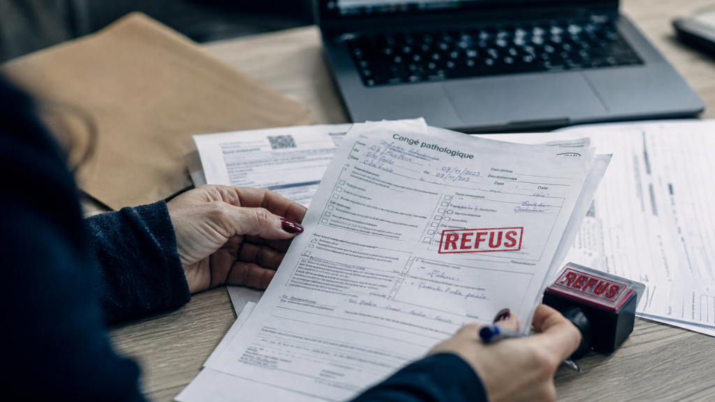 Congé pathologique refusé : motifs CPAM, 14 jours prénataux et recours utiles