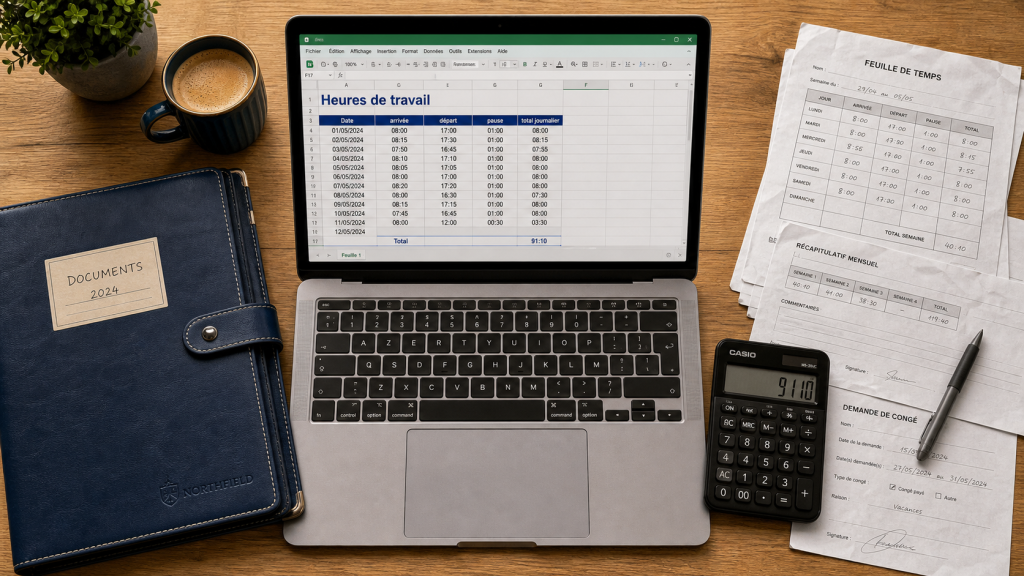Tableau de suivi des heures : automatisez vos calculs mensuels pour gagner en sérénité