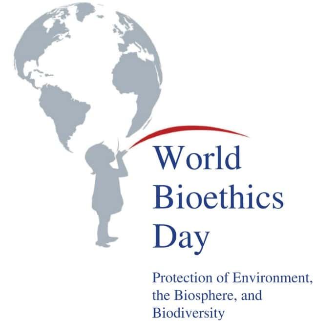 Svetoven den na bioetikata 2025, logo
