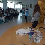 Prepodavateli ot FOZ gostuvaha na 90. SU „Gen. Hose de San Martin“, snimka 2