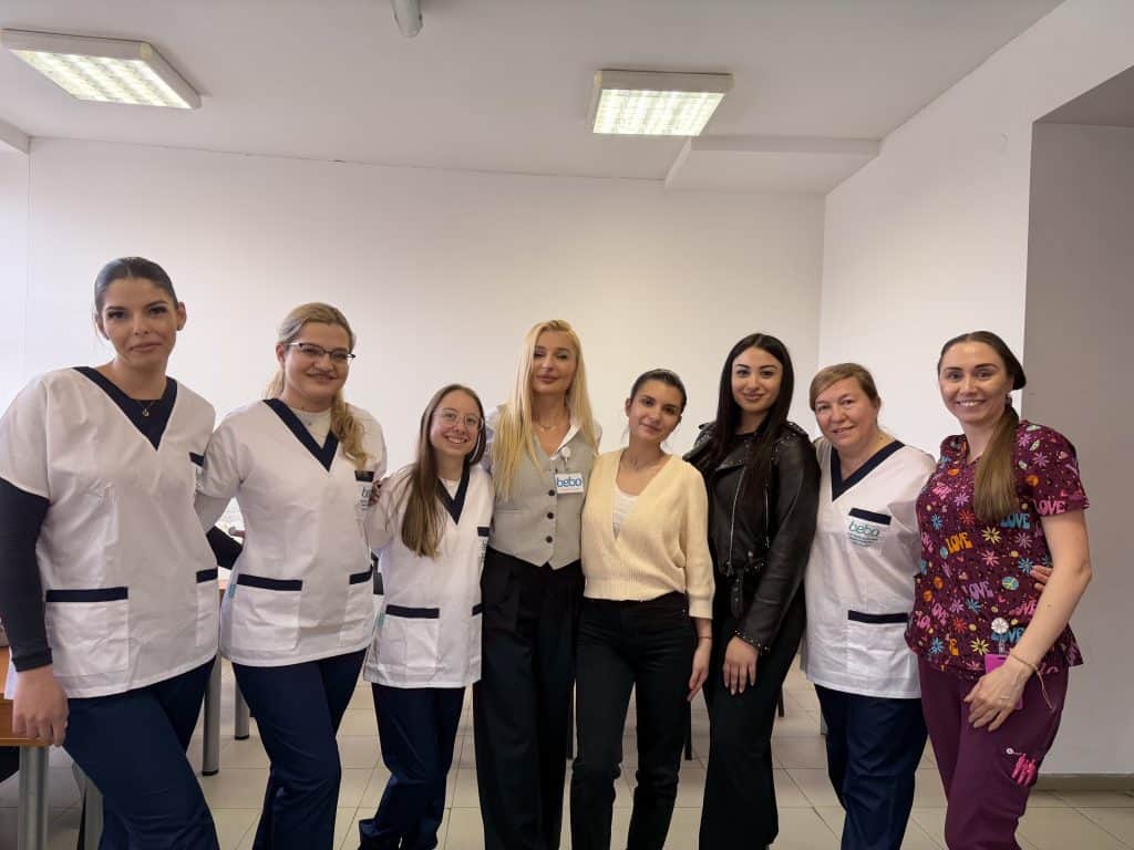 Bebo podkrepya badeshteto na grizhata za novia zhivot - Sreshta sas studentite ot FOZ, snimka 1