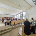 Dekanat na FOZ be pocheten gost na Lingvistichnata universiada na DEOS, snimka 2