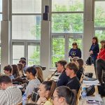 Dekanat na FOZ be pocheten gost na Lingvistichnata universiada na DEOS, snimka 4