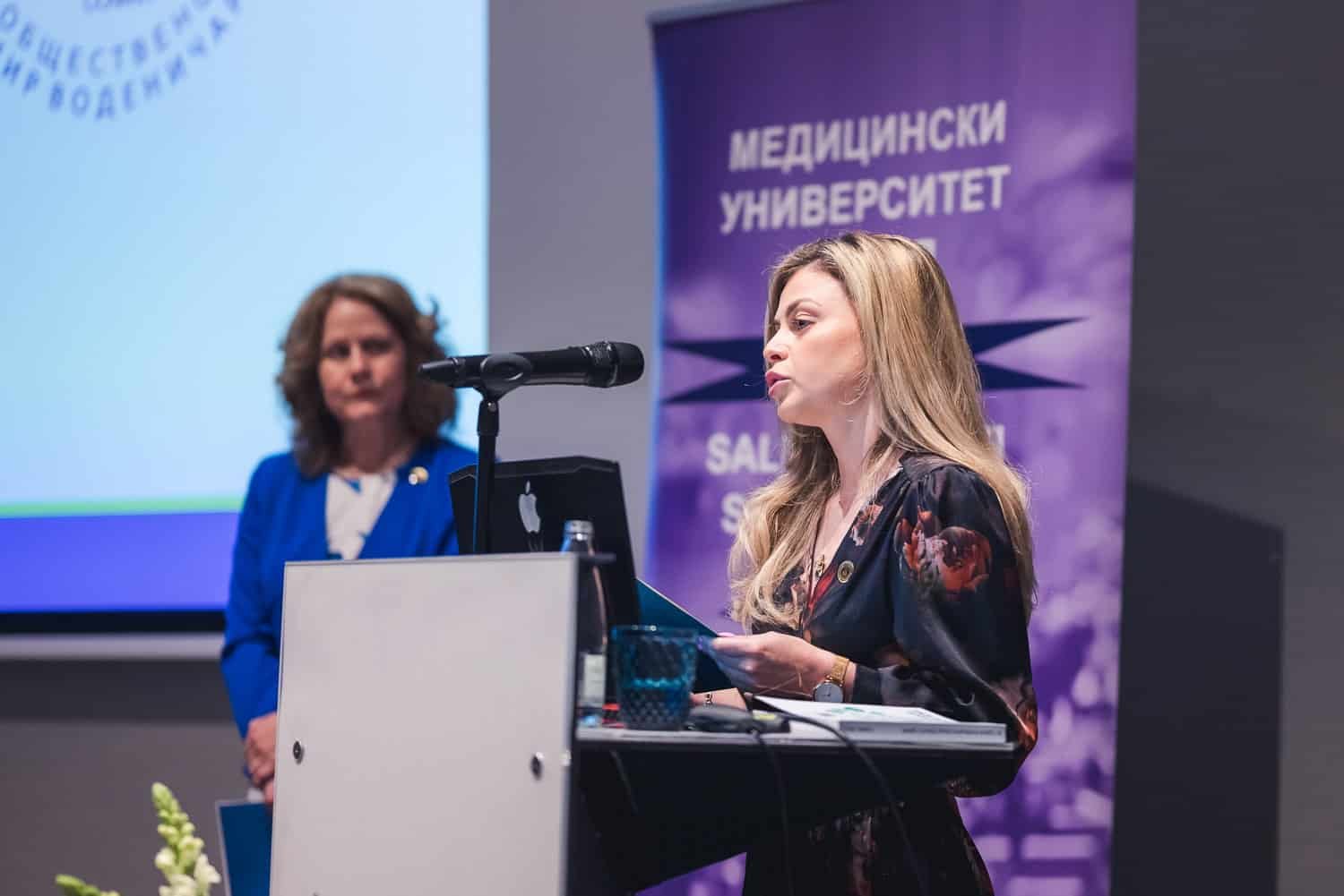 Kragla masa „30 godini inovatsii v obshtestvenoto zdrave“, prof. Vodenitcharova, glavna snimka