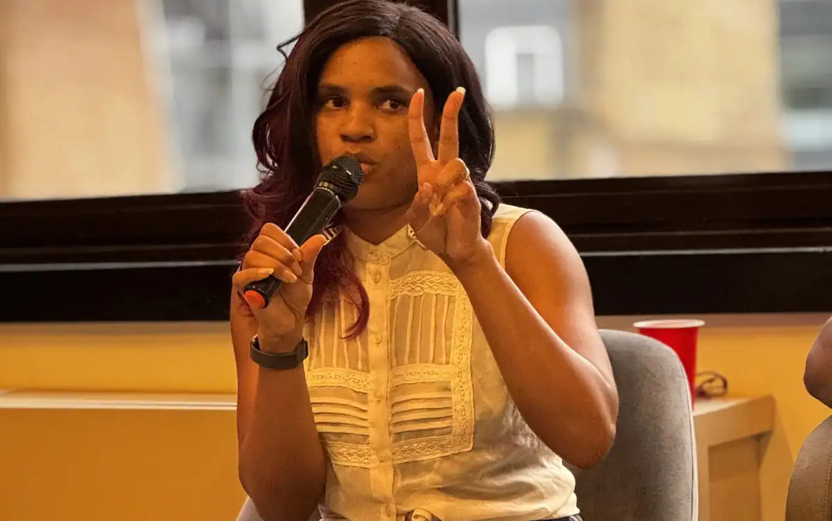 Crystal Carter at Sip & Search