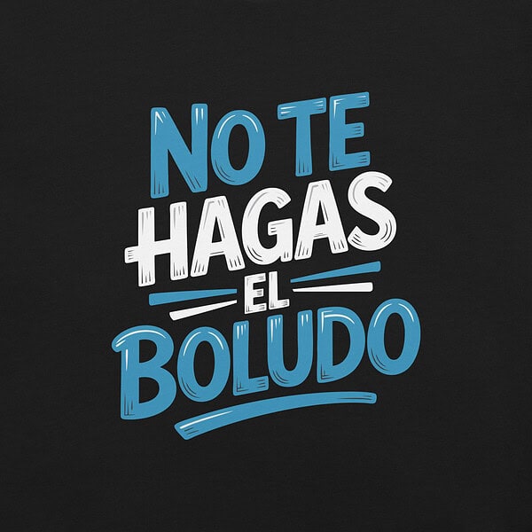 AR: No te hagas el boludo