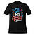 Black T-shirt with "Oh My Gosh!" graphic design for casual wear.