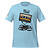Light blue T-shirt with cassette tape and "Knot the Chorus" text design.