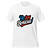White T-shirt with "Yo Soy Boricua!" slogan in bold blue, red, and black text.
