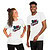 Two diverse models wearing "Yo Soy Boricua!" T-shirts celebrating Puerto Rican pride.