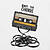 Vintage cassette tape with tangled tape, "Knot the Chorus" text.