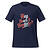 Navy T-shirt with 'Hey, How's it Bootin'er?' text in pink and white.