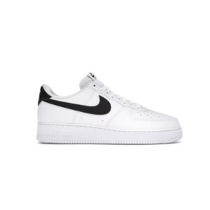 Nike Air Force 1 Low '07 White Black Pebbled Leather