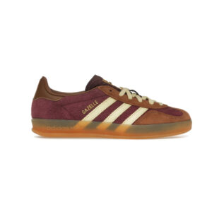 Adidas Gazelle Indoor Maroon Almost Yellow