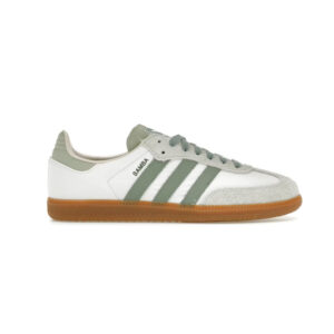 Adidas Samba OG Silver Green Putty Mauve (Women's)
