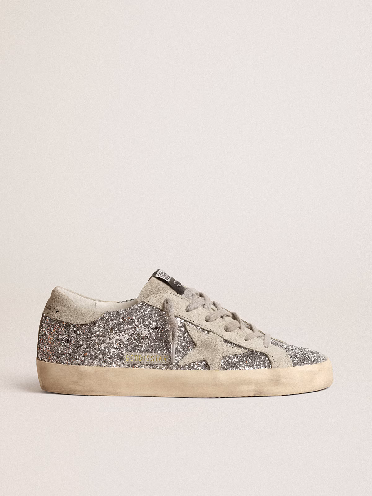 Golden Goose Super-Star Gray Glitter - Image 2