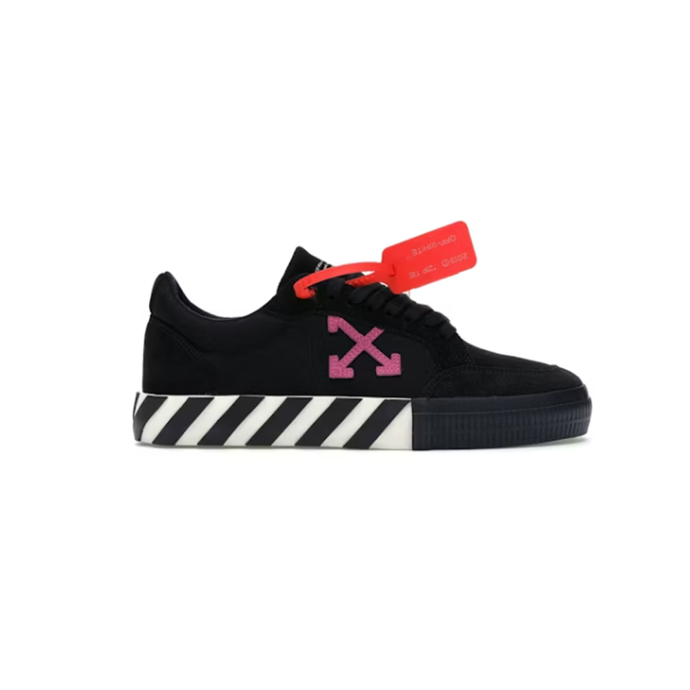 OFF-WHITE Vulc Low Black Fuchsia