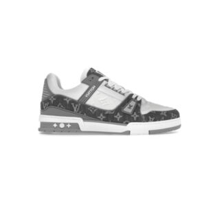 Louis Vuitton Trainer Monogram Denim Grey White