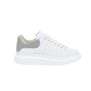 Alexander McQueen Oversized White Grey Suede