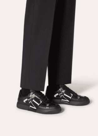 Valentino Garavani VL7N Sneaker Low Top Black White Black - Image 7