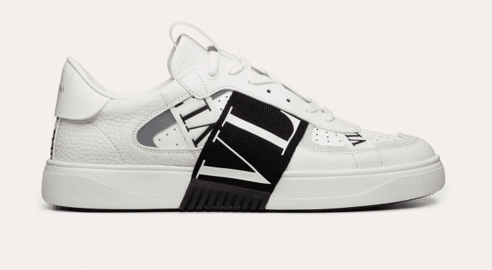 Valentino Garavani VL7N Sneaker Low Top White Black Grey - Image 2