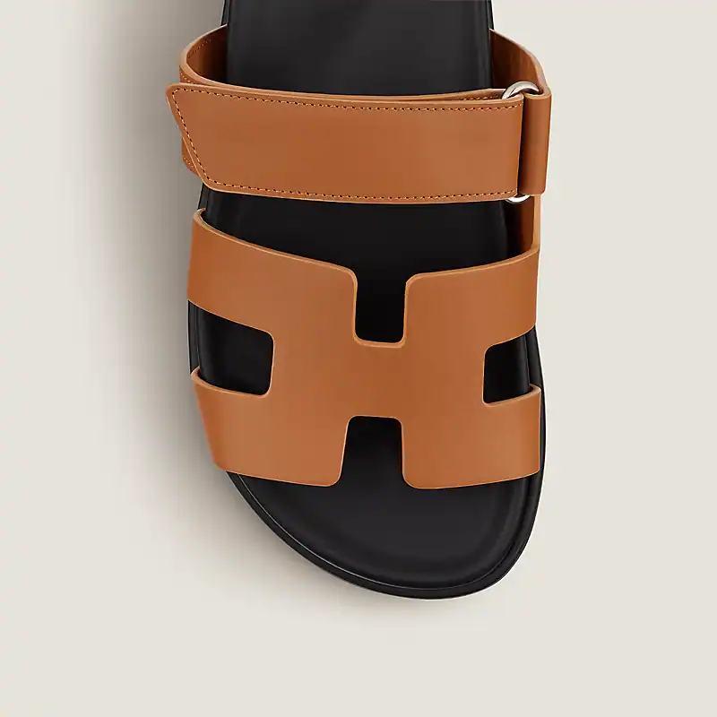 Hermes Chypre Sandal Naturel Leather - Image 6