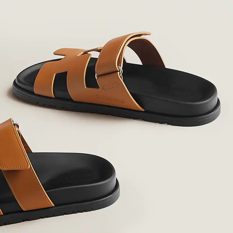 Hermes Chypre Sandal Naturel Leather - Image 5