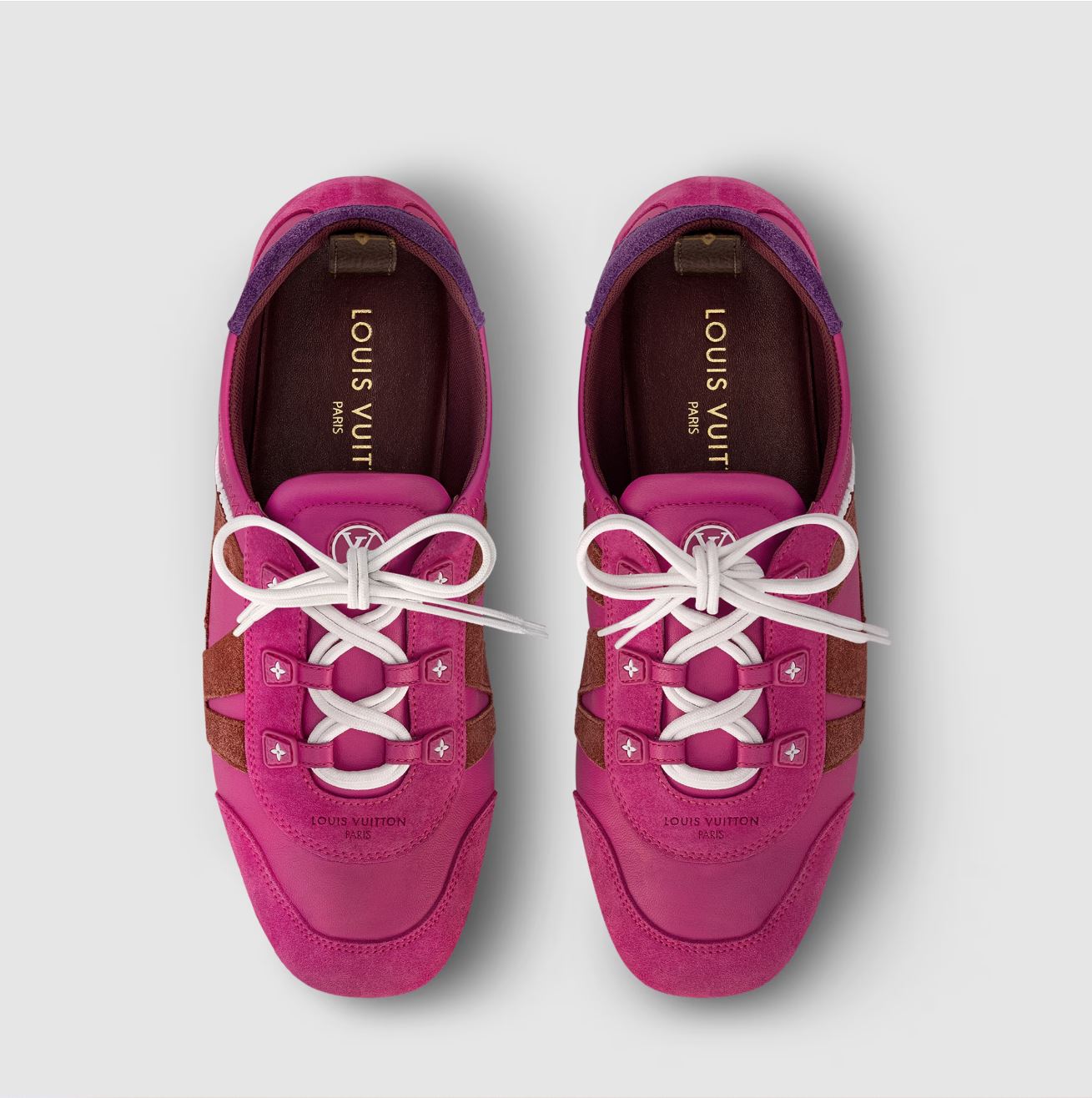 Louis Vuitton LV Sneakerina Fuchsia Pink - Image 2