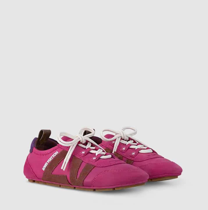 Louis Vuitton LV Sneakerina Fuchsia Pink - Image 3