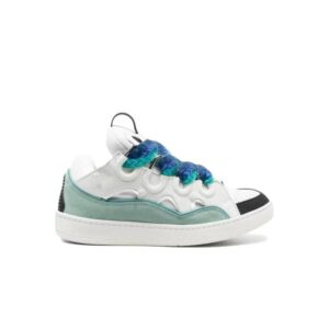 Lanvin Curb Sneaker White Blue