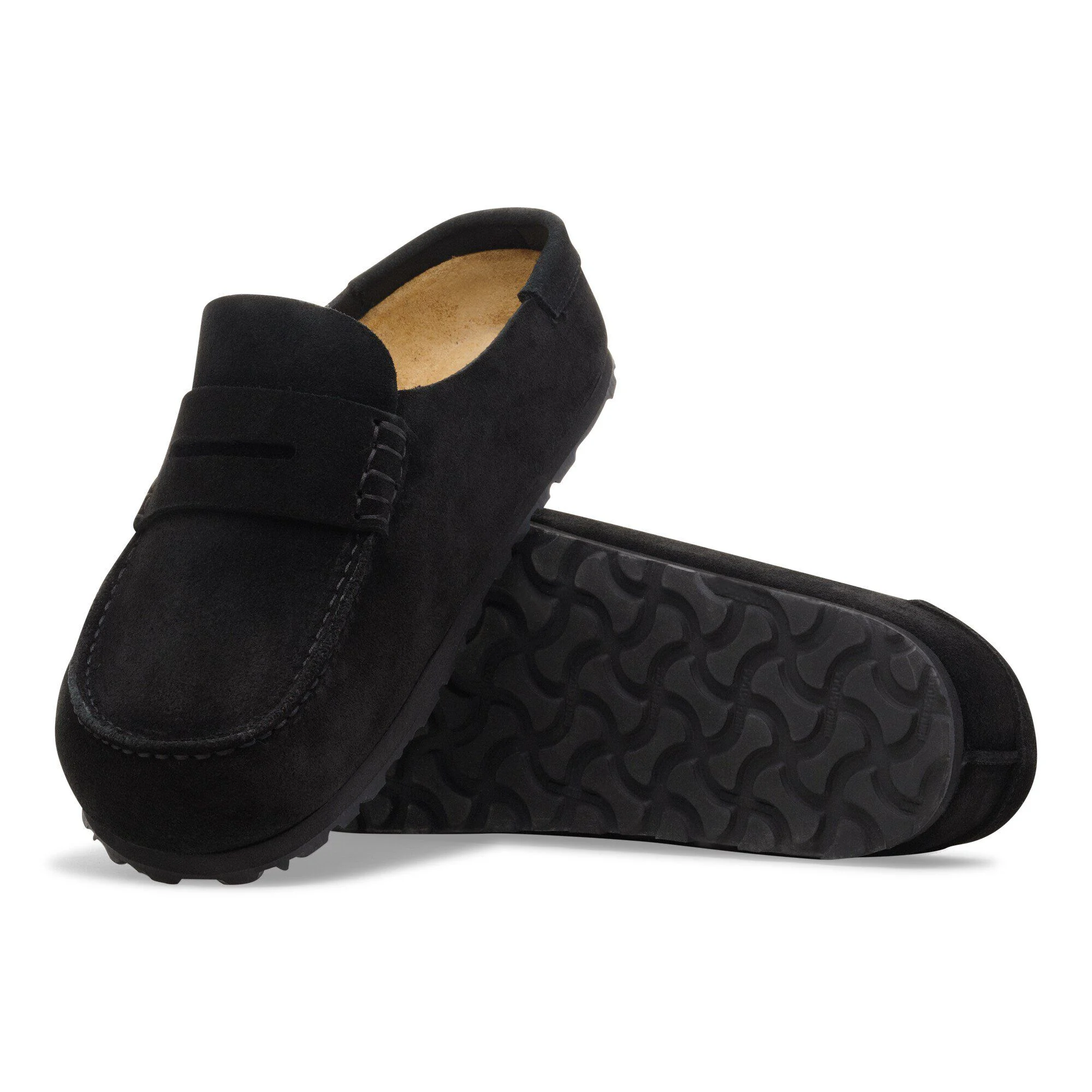 BIRKENSTOCK Naples Wrapped Suede Leather Black - Image 4