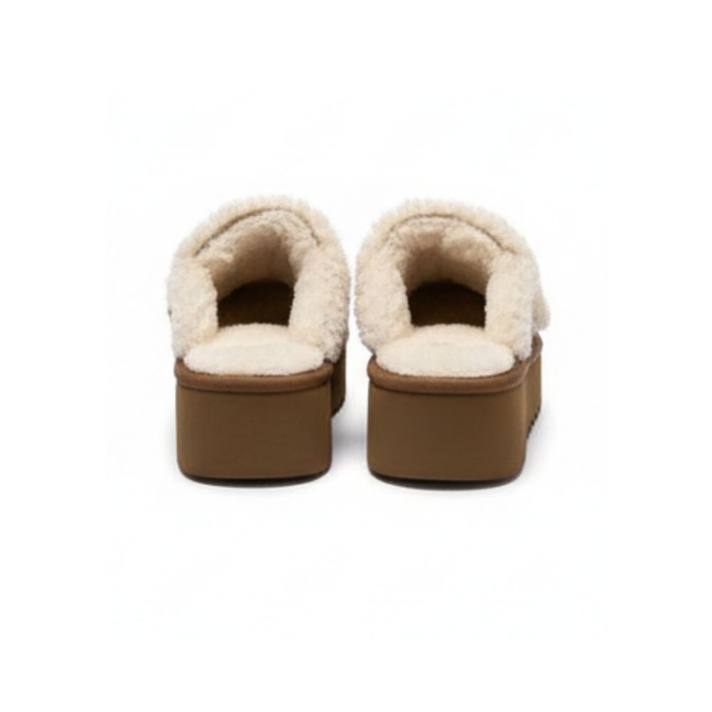 Trisha Fluffy Platform Scuff - Image 4