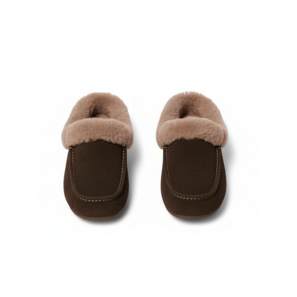 Ansley Dark Mocha Slipper - Image 2