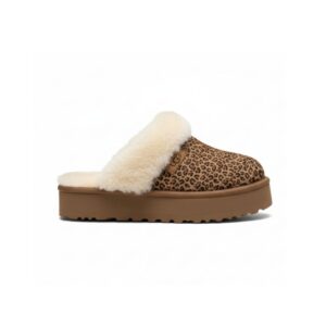 Disquette Leopard Slipper